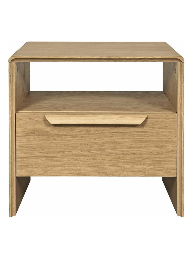 Chevet avec tiroir Brazza - AKITEN RETAIL Marron - Kiabi