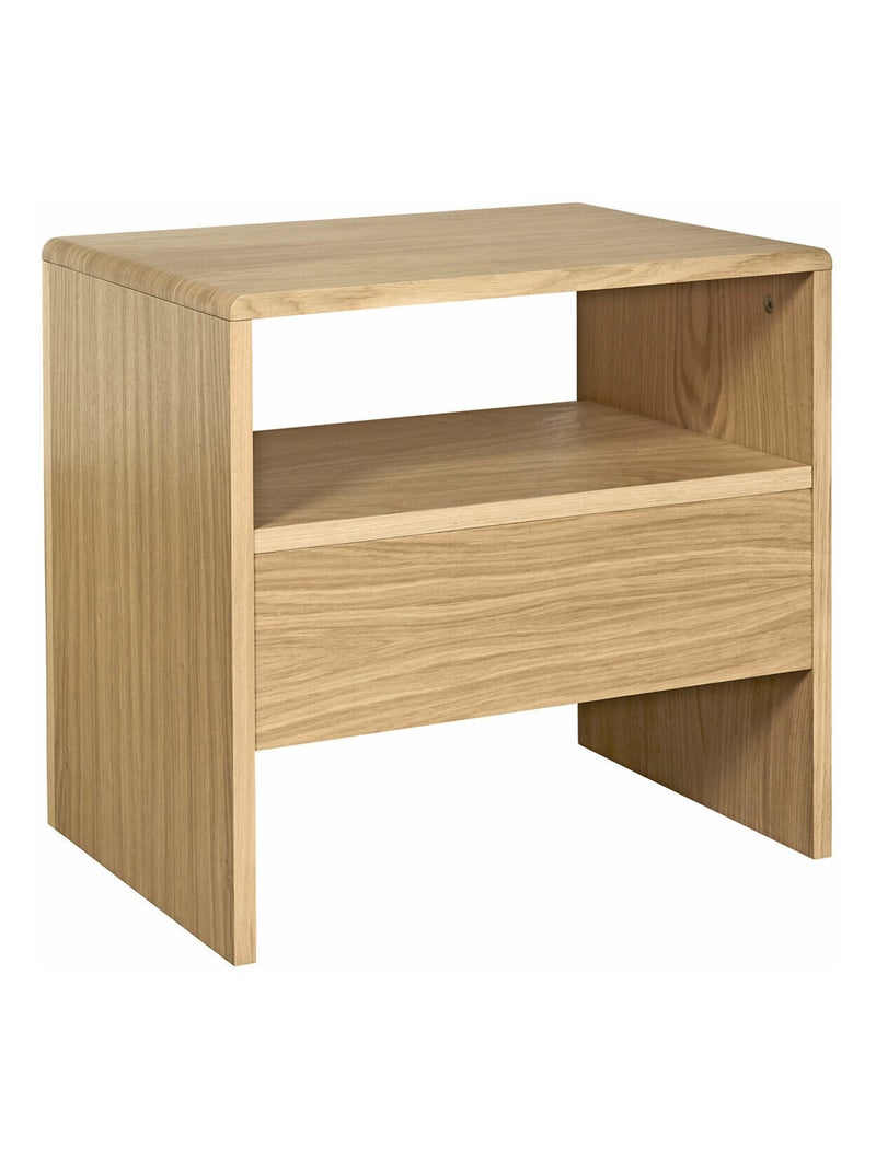 Chevet avec tiroir Brazza - AKITEN RETAIL Marron - Kiabi