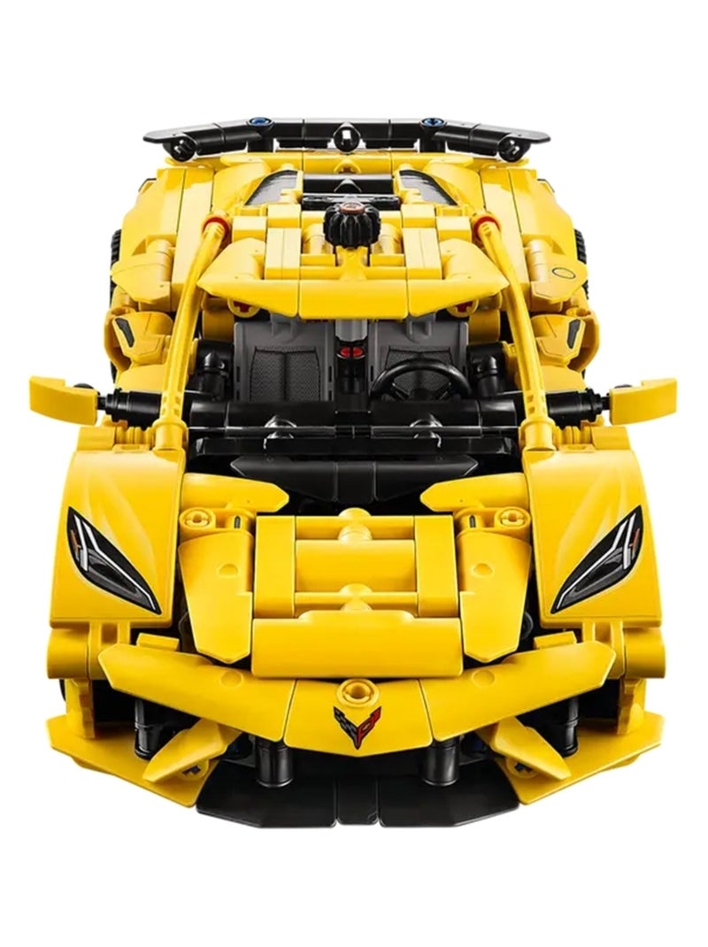 Chevrolet Corvette Stingray Jaune - Kiabi