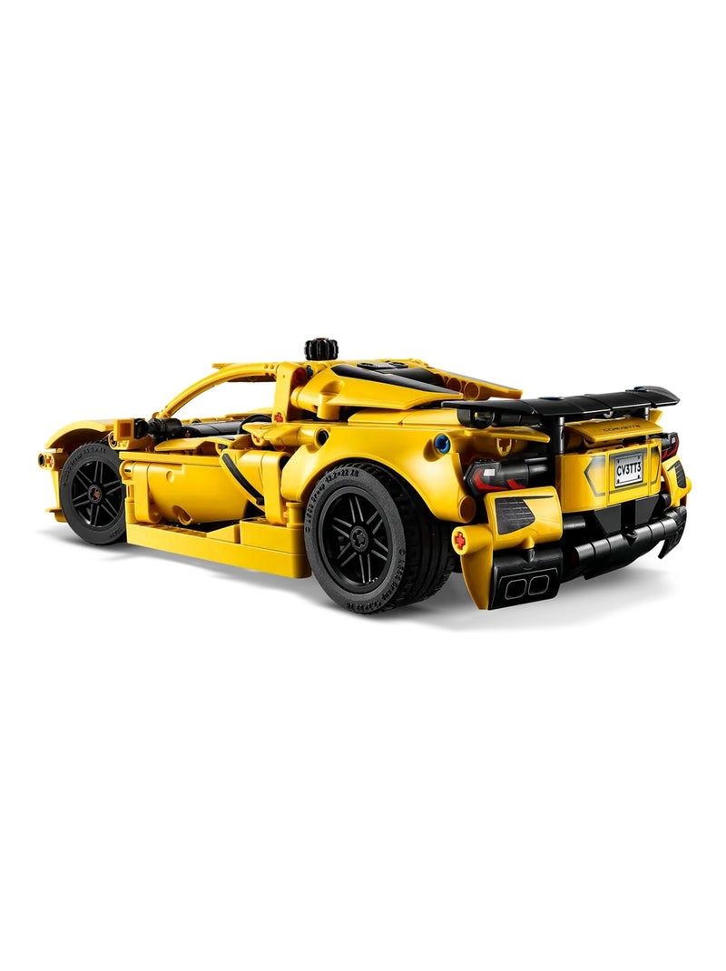 Chevrolet Corvette Stingray Jaune - Kiabi