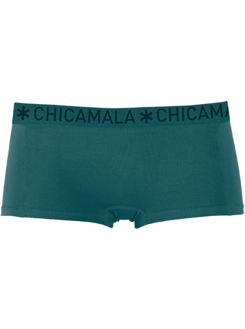 Chicamala Lot de 2 boxers Gris Vert Noir - Kiabi