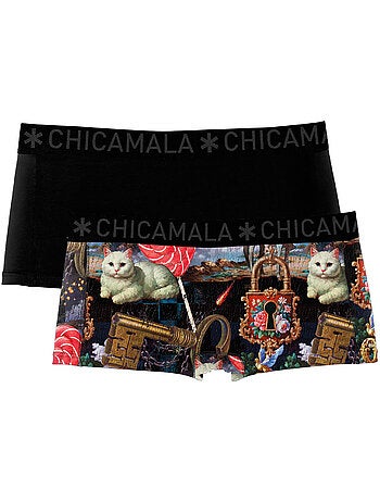 Chicamala Lot de 2 boxers