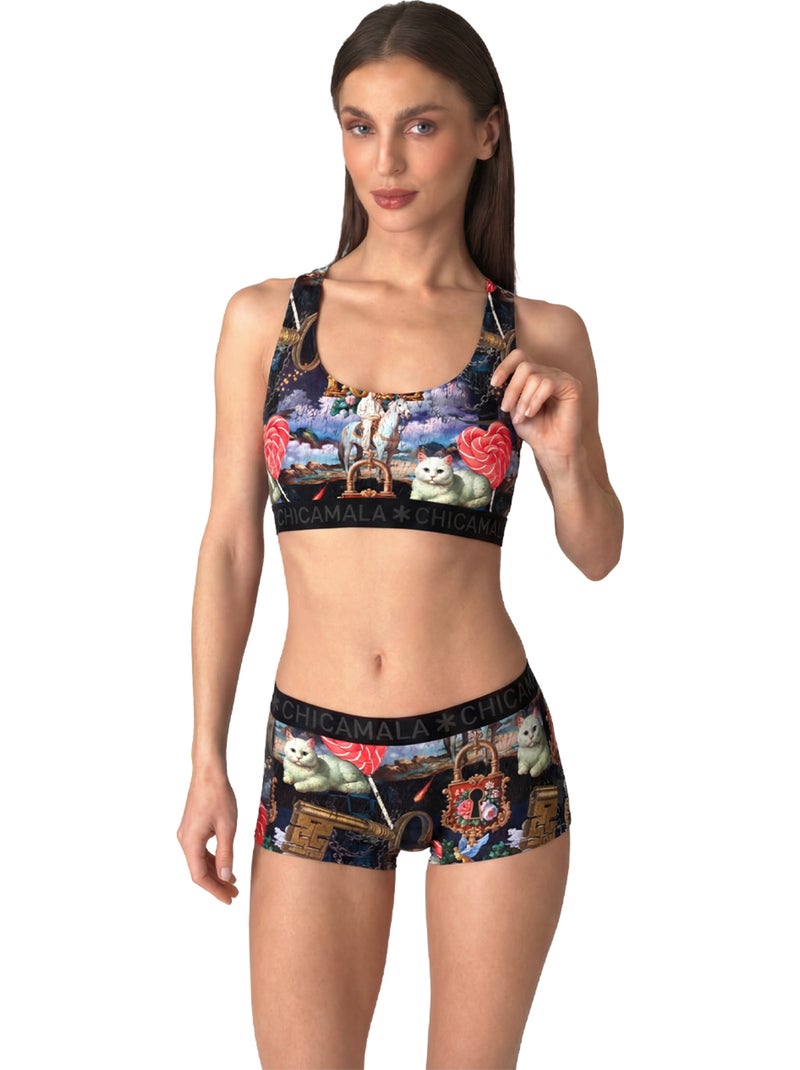 Chicamala Lot de 2 boxers Noir Noir - Kiabi