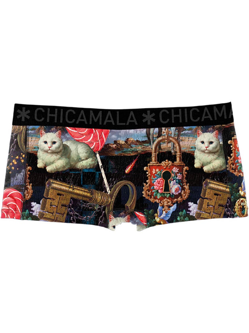 Chicamala Lot de 3 boxers Noir Noir - Kiabi