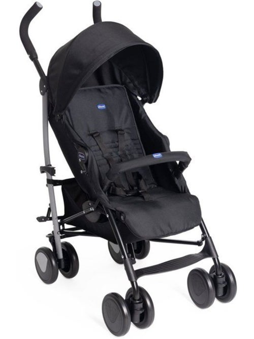 Chicco - poussette canne - echo lite - 4 roues - ebony - Kiabi Chicco - poussette canne - echo lite - 4 roues - ebony - Kiabi