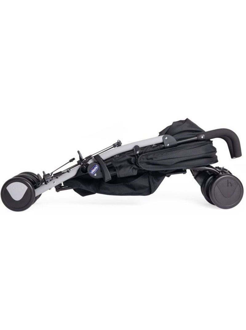 Chicco - poussette canne - echo lite - 4 roues - ebony Noir - Kiabi
