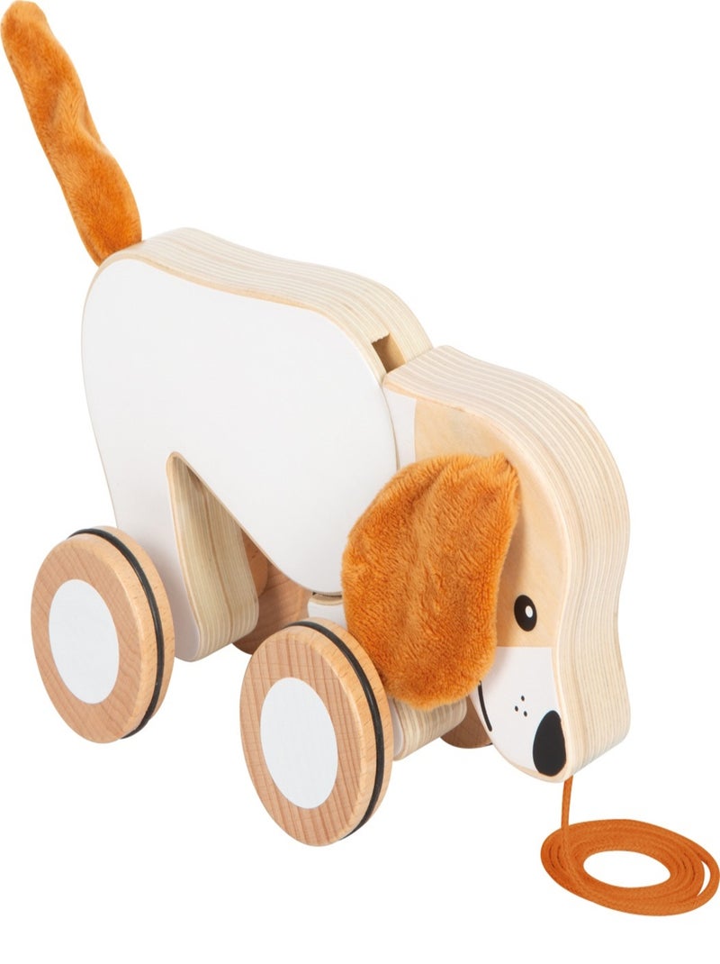 Chien à tirer avec oreilles crépitantes Beige - Kiabi