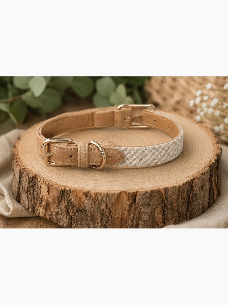 Chien Collier Lara Beige Beige - Kiabi