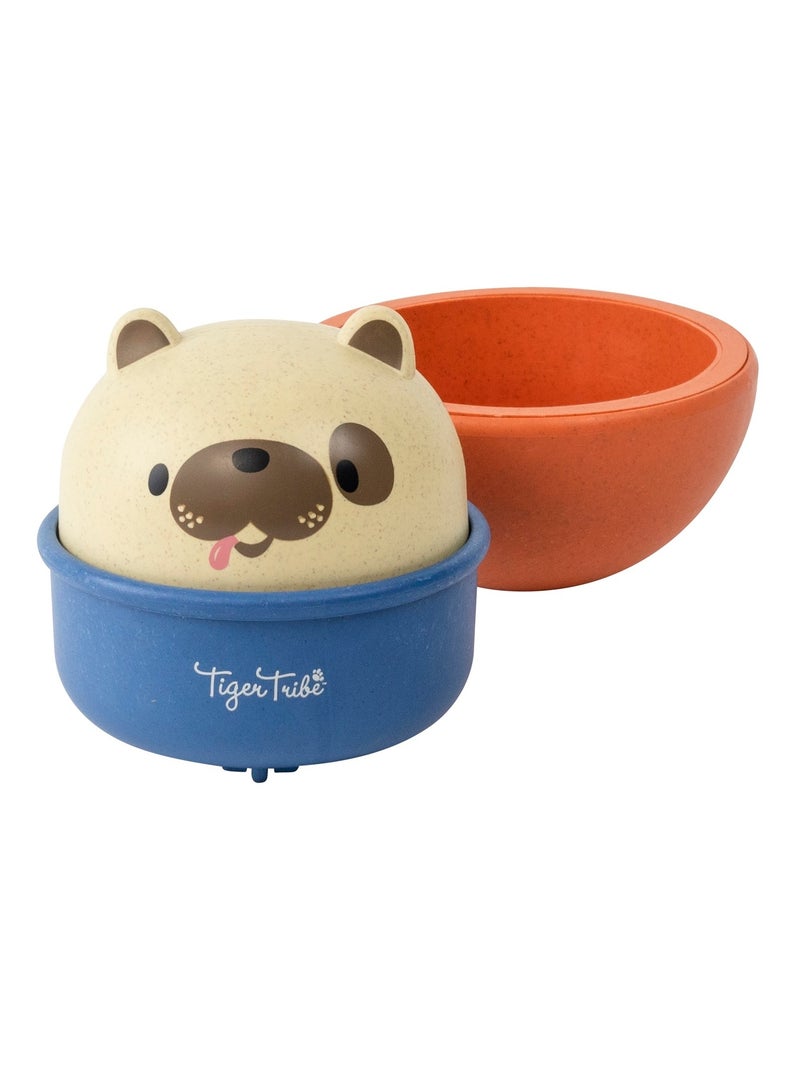 Chien culbuto et véhicule à friction Rose - Kiabi