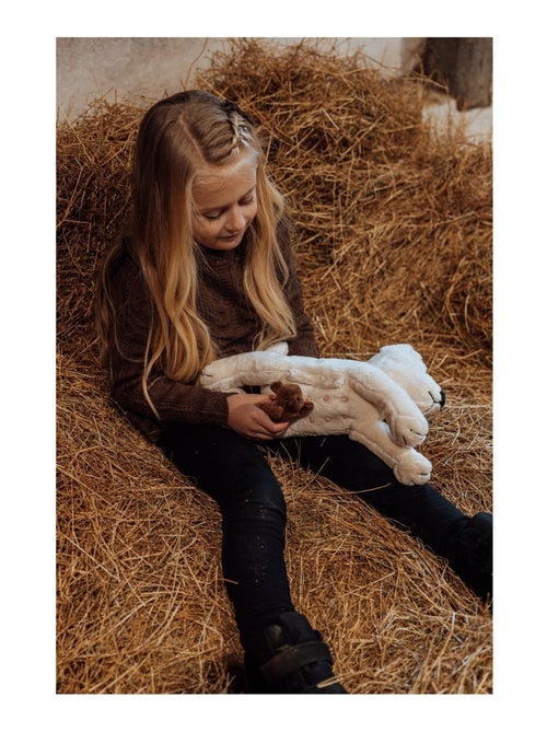 Chien en peluche et ses chiots - Kiabi