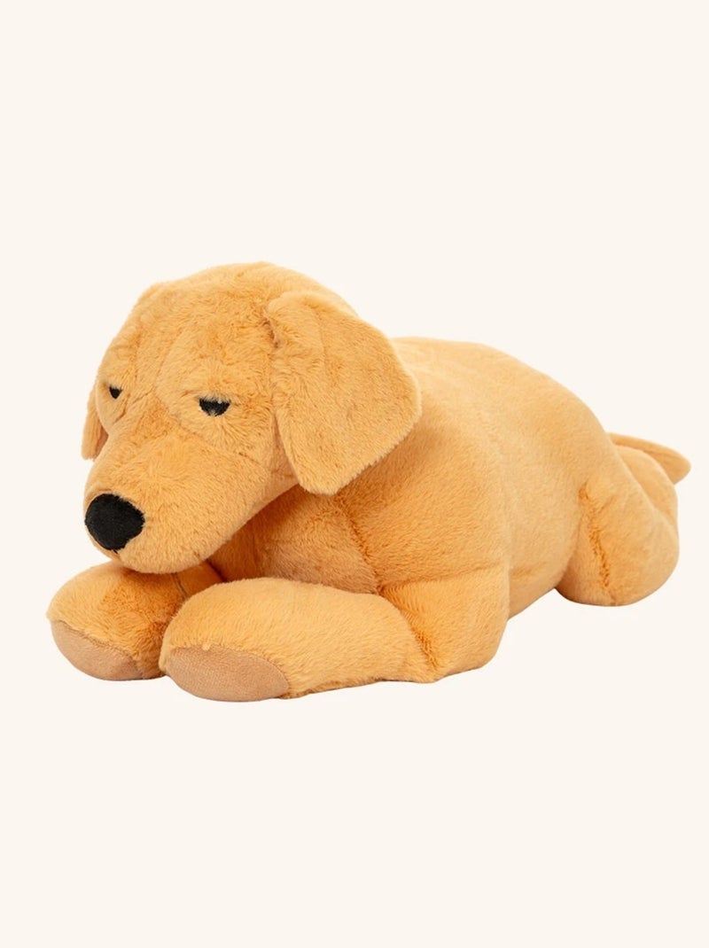 Chien en peluche lesté 2,2 kg Jaune - Kiabi