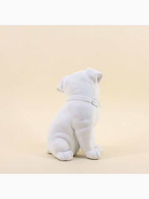 Chien en résine avec sucette 24cm - Kiabi
