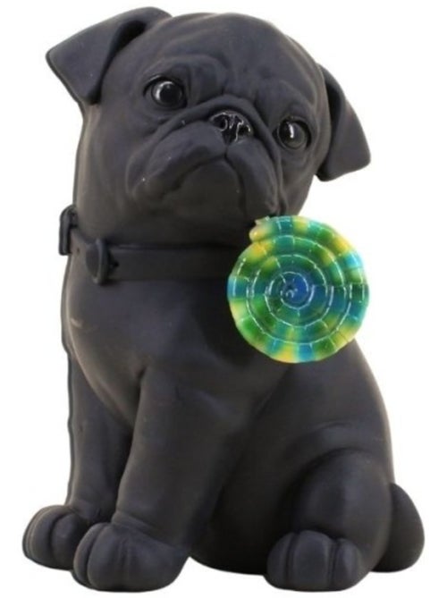 Chien en résine avec sucette 24cm - Kiabi