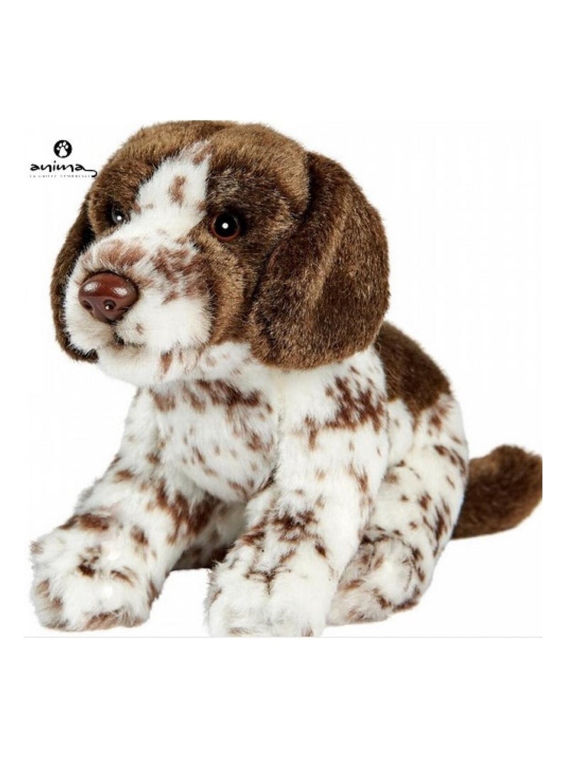 Chien pointer assis 30 cm Marron - Kiabi