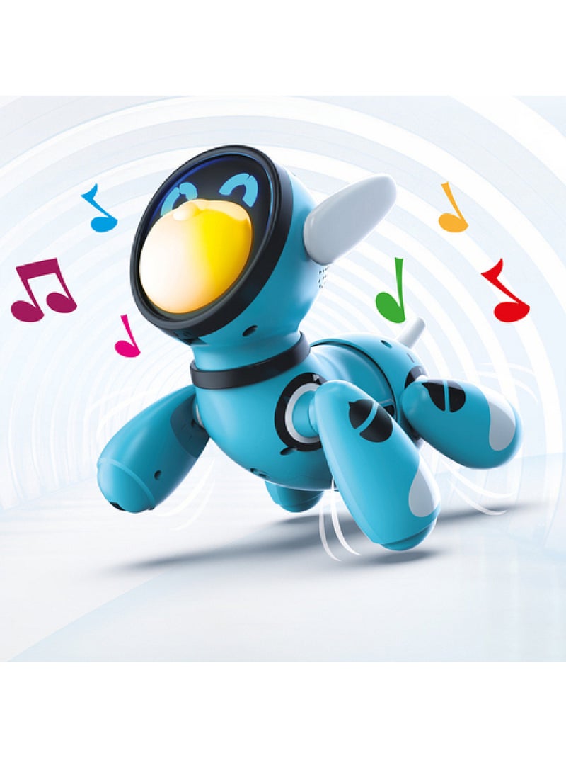Chien radiocommandé - silverlit - jiggo - multicolore - interactif - pour enfants à partir de 5 ans Bleu - Kiabi