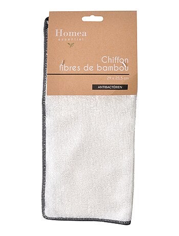 Chiffon fibre de bambou antibacterien