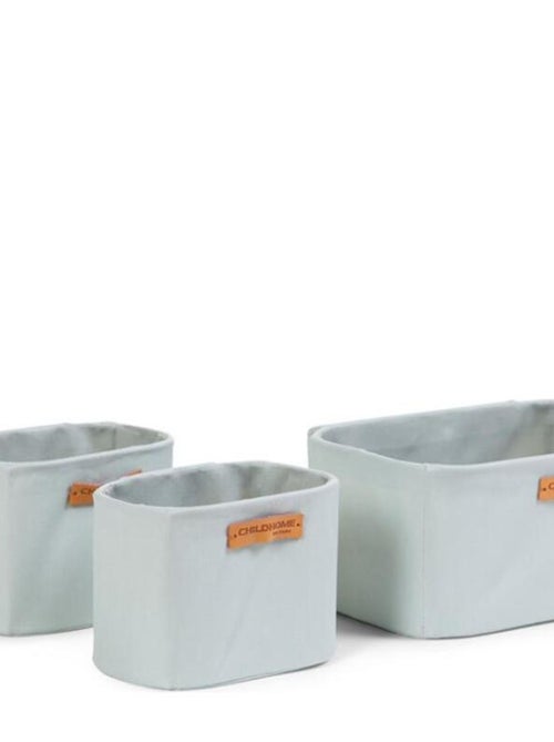 Childhome - Lot de 3 paniers à suspendre table à langer - Kiabi