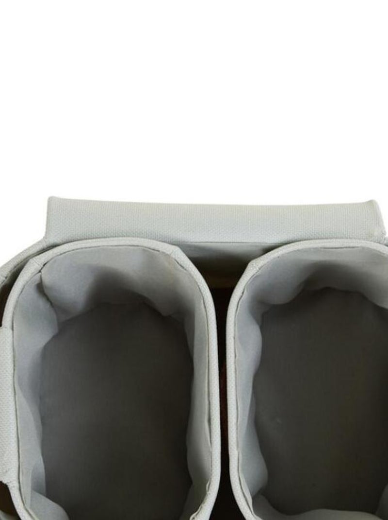 Childhome - Lot de 3 paniers à suspendre table à langer Gris - Kiabi
