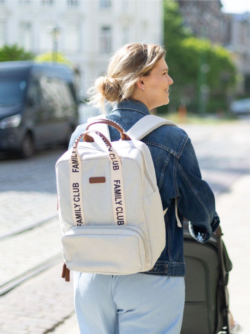 Childhome - Sac à dos à langer Family club Blanc - Kiabi