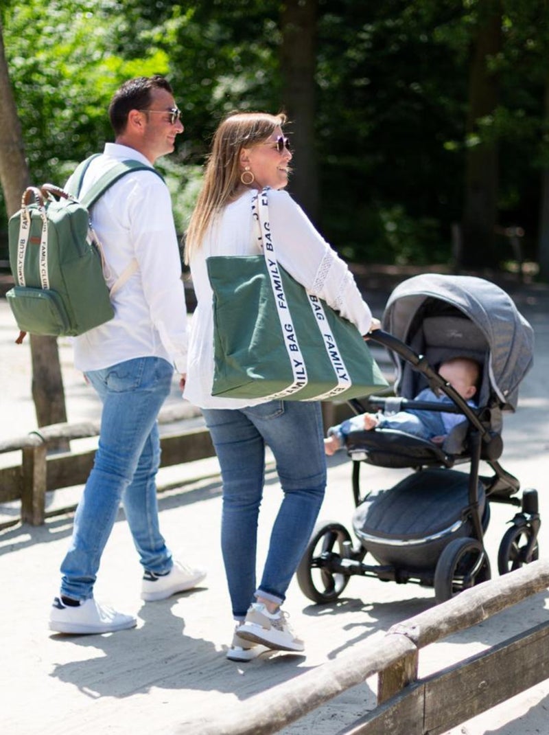 Childhome - Sac à dos à langer Family club Vert - Kiabi