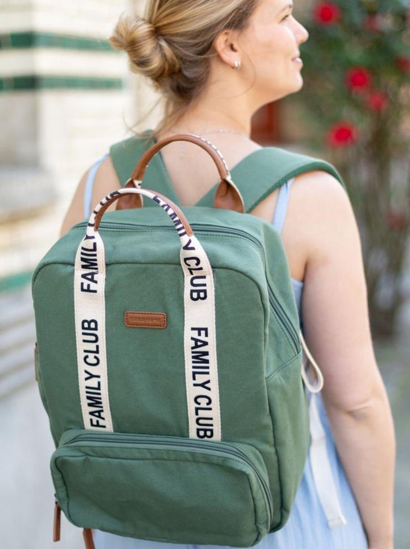 Childhome - Sac à dos à langer Family club Vert - Kiabi
