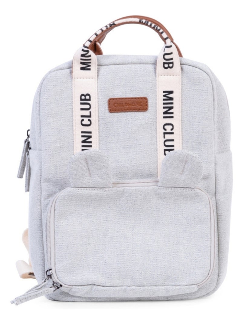 Childhome - Sac Ã dos enfant Mini Club Gris - Kiabi