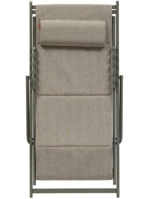 Chilienne de jardin pliable et empilable en aluminium LUNIVIA - Kiabi Chilienne de jardin pliable et empilable en aluminium LUNIVIA - Kiabi