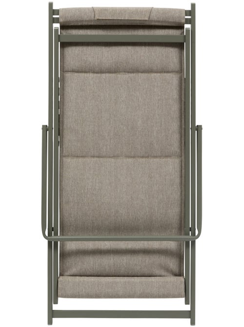Chilienne de jardin pliable et empilable en aluminium LUNIVIA - Kiabi Chilienne de jardin pliable et empilable en aluminium LUNIVIA - Kiabi