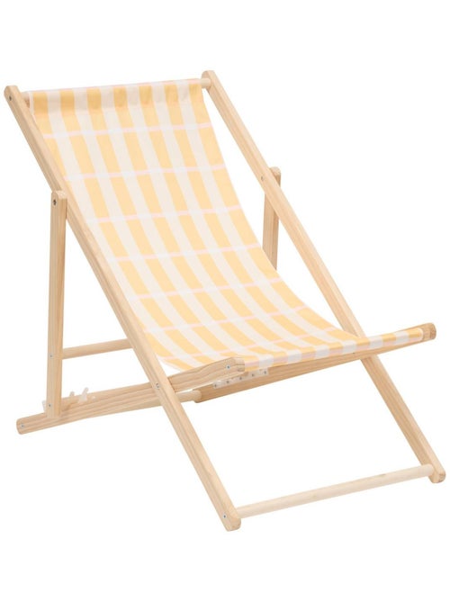 Chilienne de jardin pliable jaune - Kiabi Chilienne de jardin pliable jaune - Kiabi