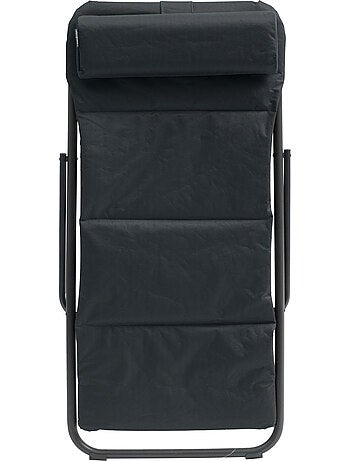 Chilienne de jardin pliante 4 positions avec repose-tête JUBBA