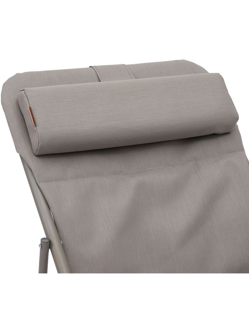 Chilienne de jardin pliante MIRAEL Gris clair - Kiabi