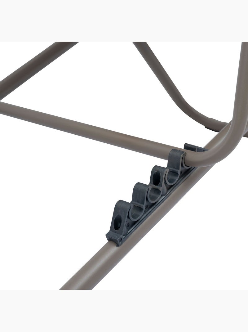 Chilienne de jardin pliante MIRAEL Gris clair - Kiabi