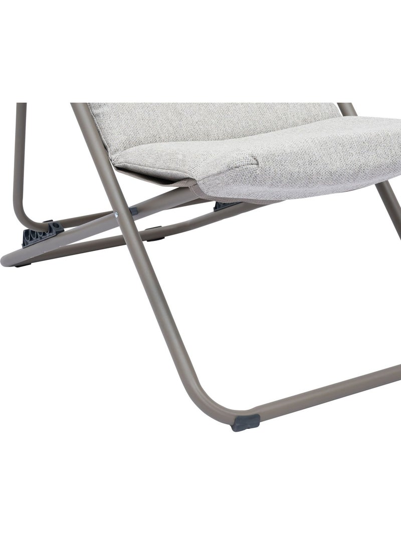 Chilienne de jardin pliante NILLIA Gris clair - Kiabi