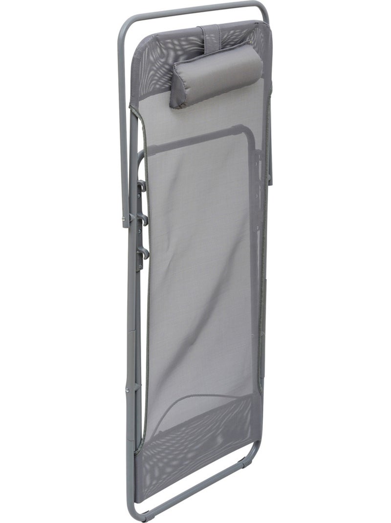 Chilienne pliable SÉTUBAL Gris - Kiabi