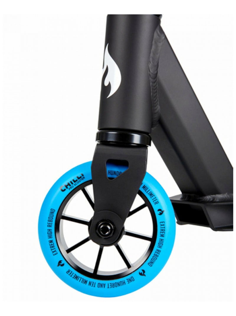 Chilli Pro Scooter BASE / ROCKY Universel Trottinette Stunt Noir, Bleu Bleu - Kiabi