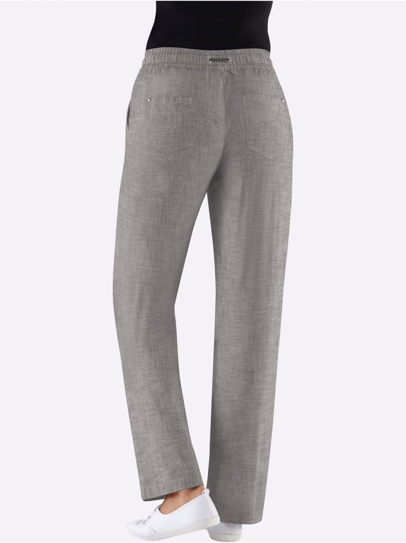 Chiné - Taille Extra Courte - Witt Gris taupe - Kiabi
