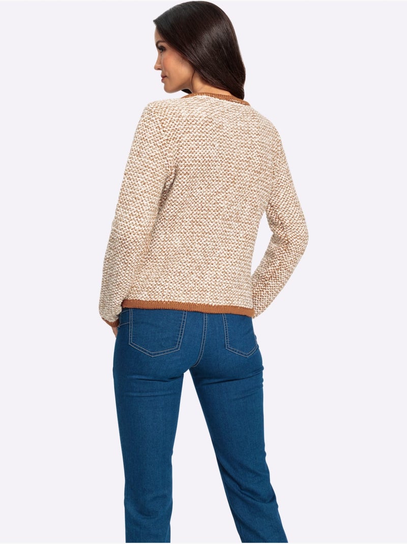 Chiné - Taille Standard - Helline Blanc Marron - Kiabi