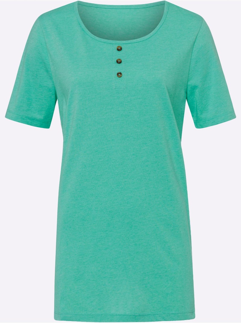 Chiné - Taille Standard - Moda Vilona Bleu Vert - Kiabi