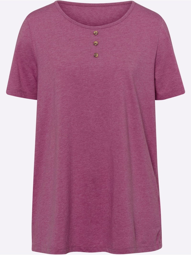 Chiné - Taille Standard - Moda Vilona Magenta - Kiabi