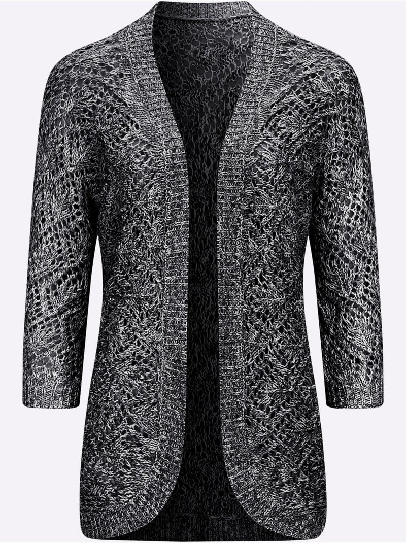 Chiné - Taille Standard - Moda Vilona Noir Ecru - Kiabi