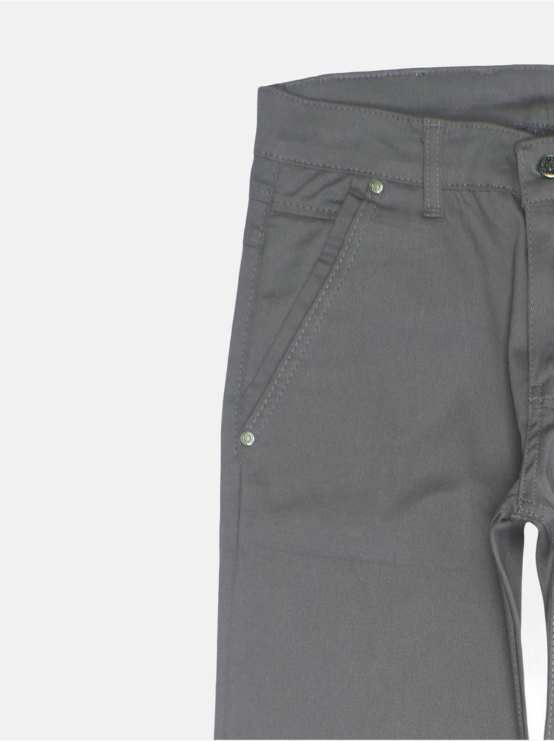 Chino ajusté - Silverstone Gris - Kiabi
