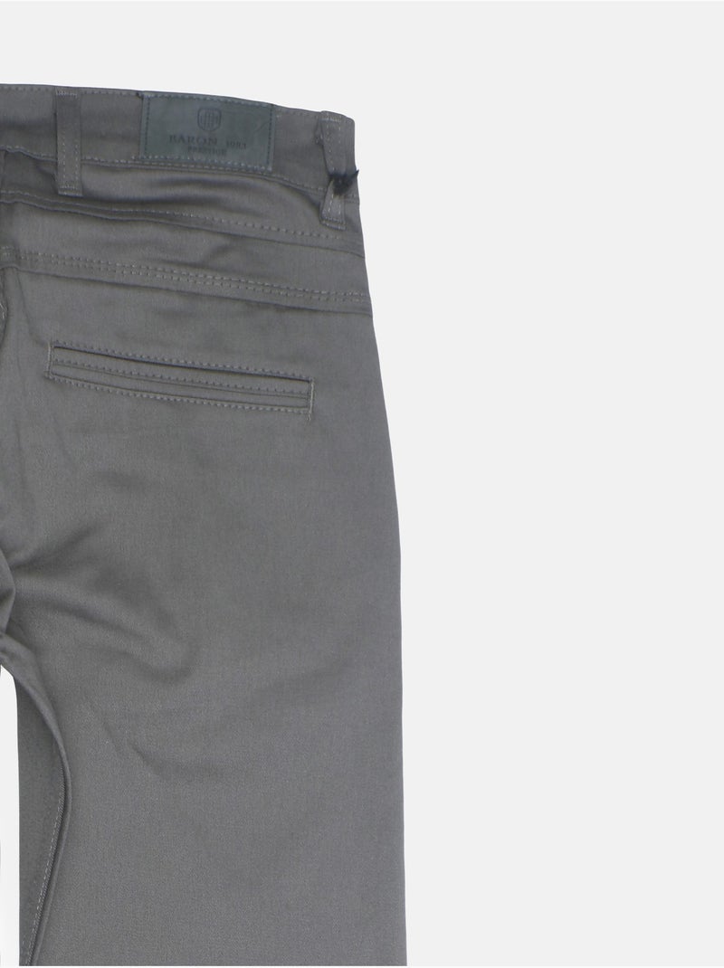 Chino ajusté - Silverstone Gris - Kiabi