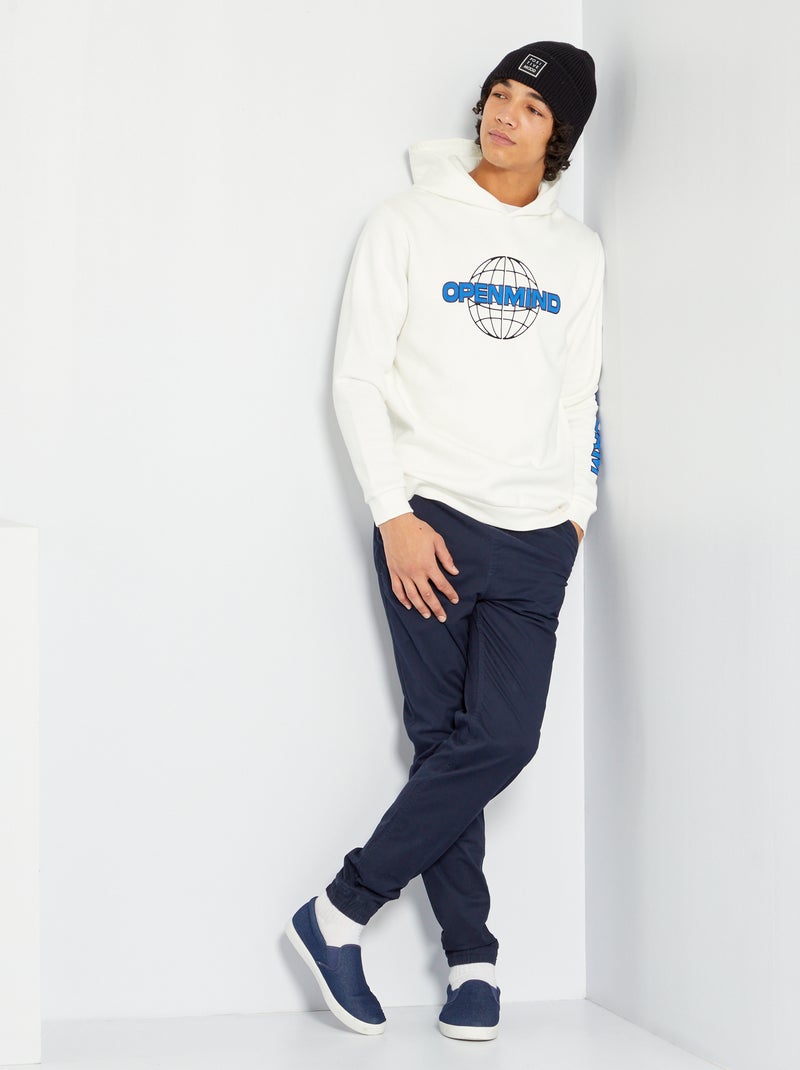 Chino coupe jogger bleu marine - Kiabi