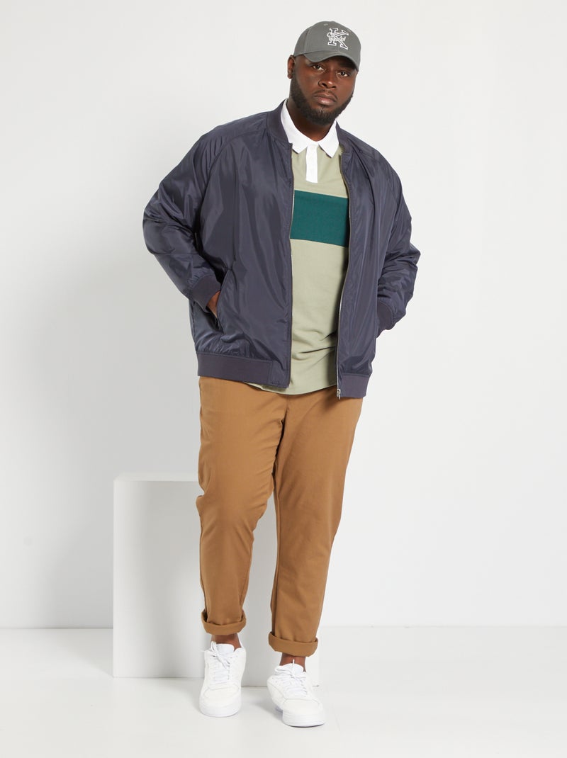 Chino coupe jogger marron - Kiabi