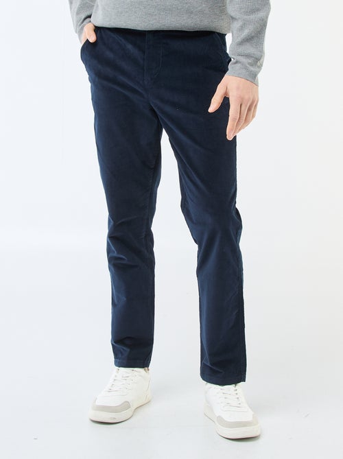 Chino en velours taille standard - Kiabi Chino en velours taille standard - Kiabi