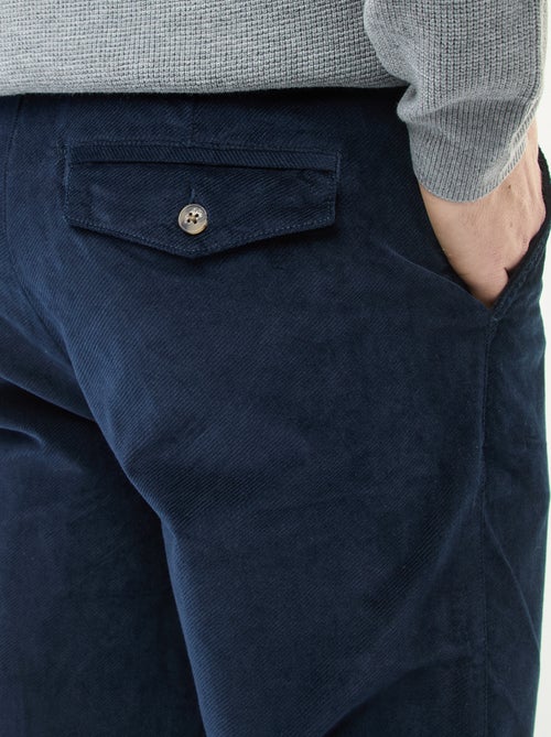 Chino en velours taille standard - Kiabi Chino en velours taille standard - Kiabi