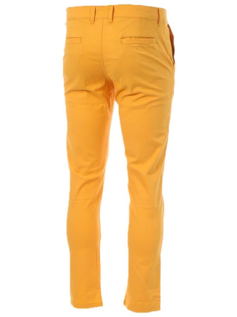 Chino Homme Redskins Jaune - Kiabi