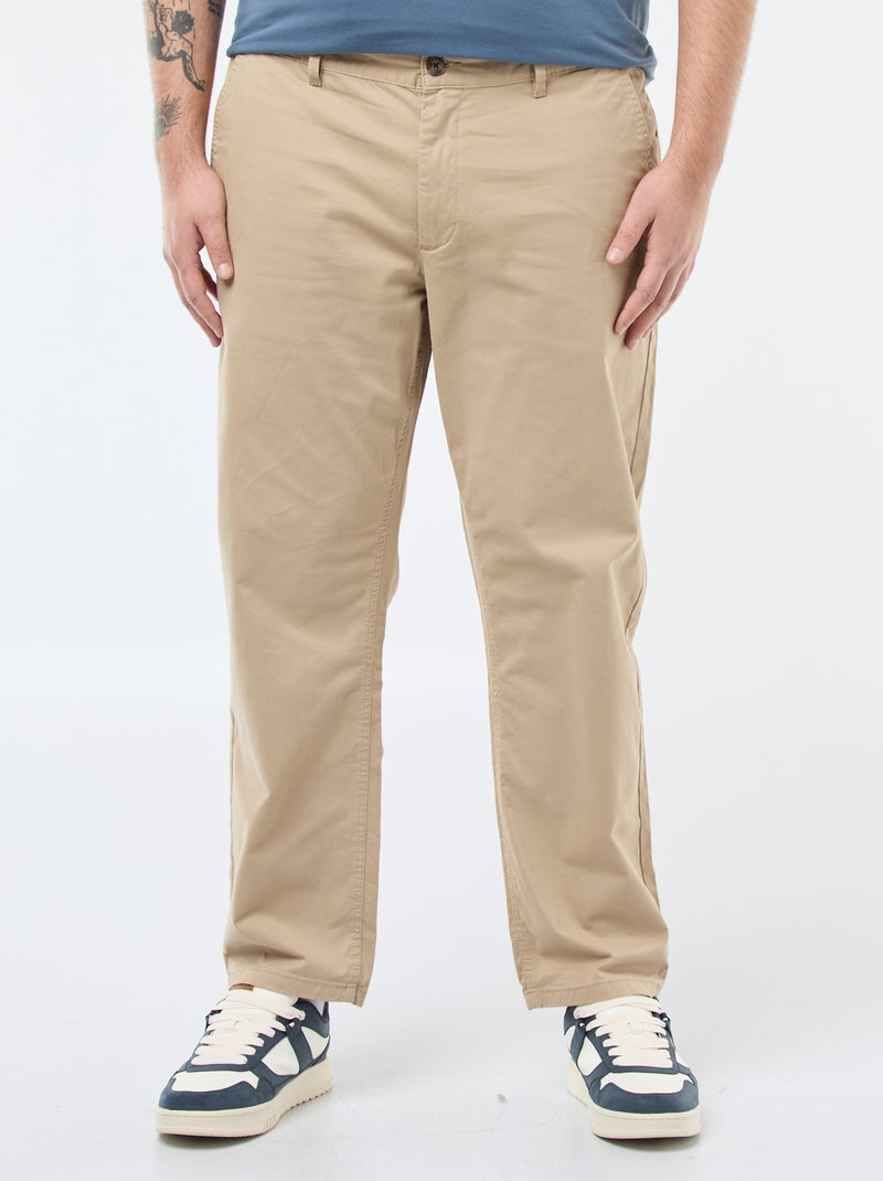 Chino regular -  L34 Beige - Kiabi