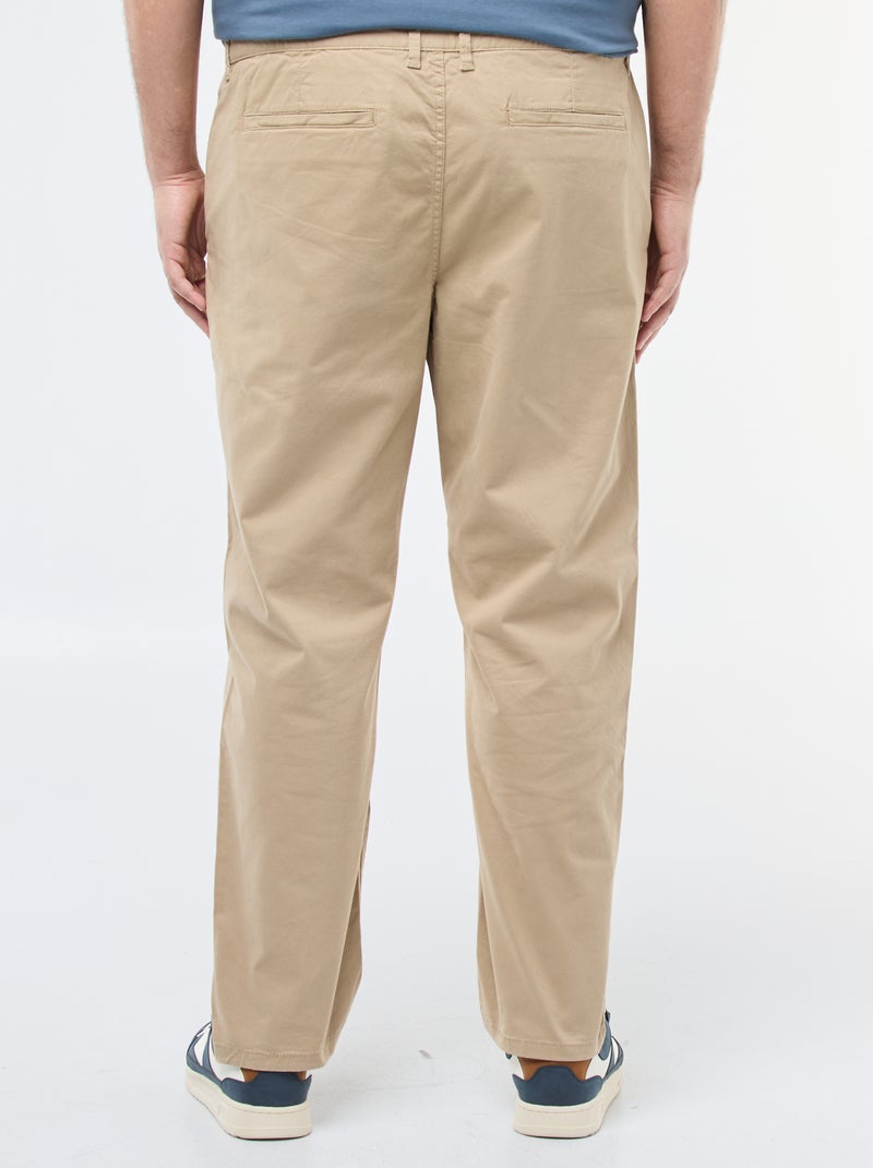 Chino regular -  L34 Beige - Kiabi