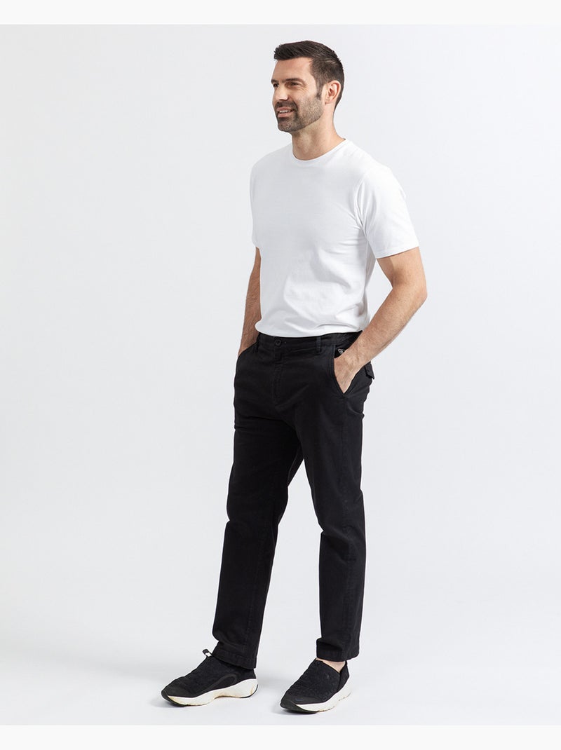 Chino Rush   Regular - New Man Noir - Kiabi